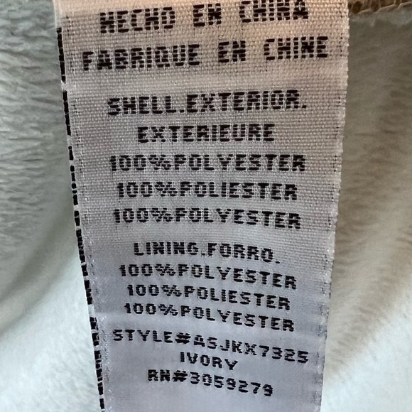 Alter’d State Women’s Fuzzy Sherpa Vest Sleeveless Pockets Size Large (Altered) - Picture 6 of 9